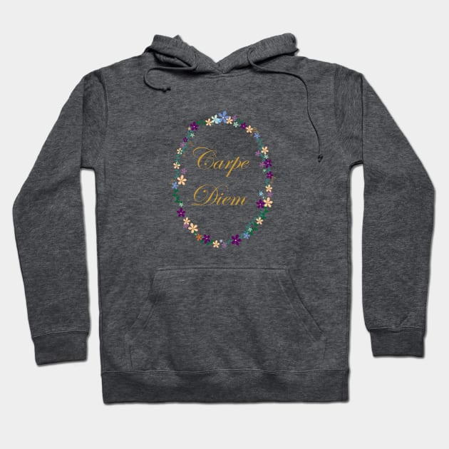 Carpe Diem Hoodie by Pendientera